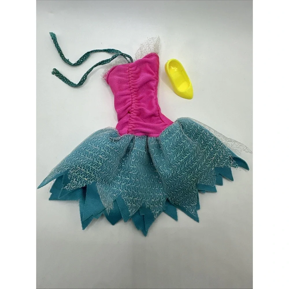 Vintage 1985 Jem and the Holograms Jerrica Flash N Sizzle Dress Shoes Outfit